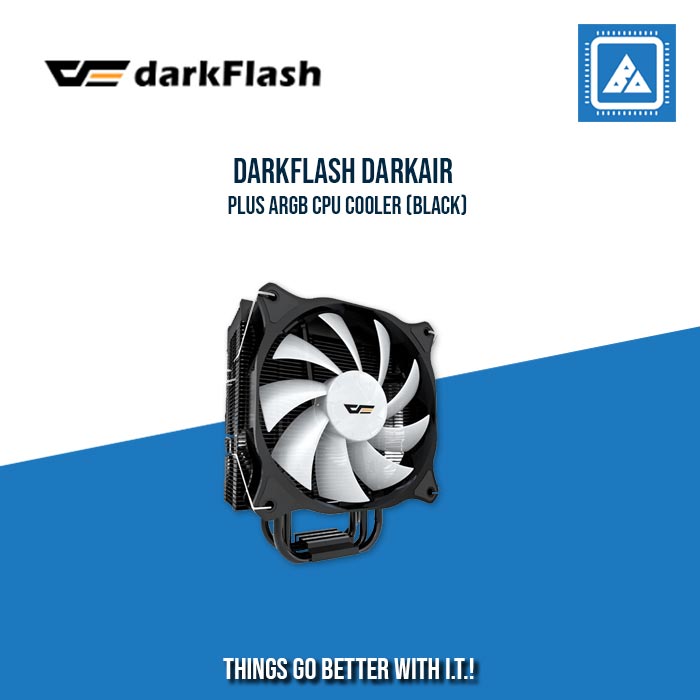 DARKFLASH DARKAIR PLUS ARGB CPU COOLER (BLACK) DARKFLASH DARKAIR PLUS ARGB CPU COOLER (BLACK)